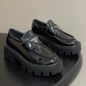 Prada Women's Black Loafers